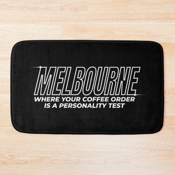 Item preview, Melbourne: The Coffee Cult designed and sold by mr-k-store.