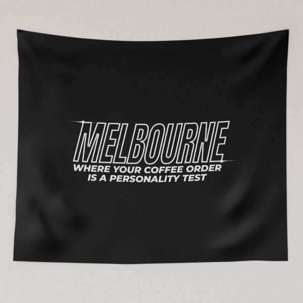 Item preview, Melbourne: The Coffee Cult designed and sold by mr-k-store.