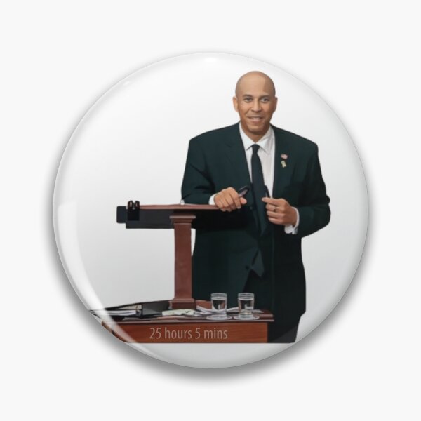 Item preview, Cory Booker 25 Hours 5 Mins designed and sold by gillys.
