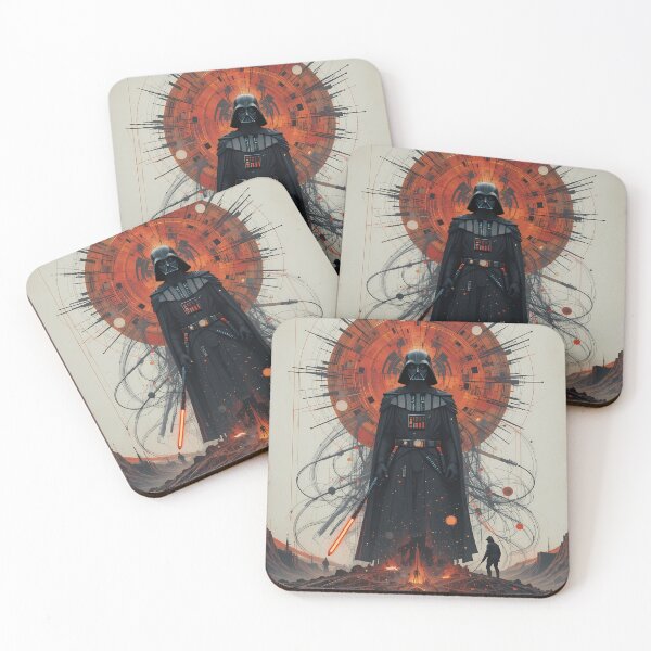 Item preview, Star Wars Dark Fate Galaxy Struggles Art Vader designed and sold by ART ATTACK ZONE.