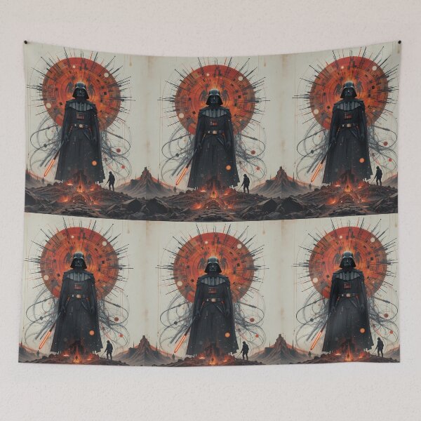 Item preview, Star Wars Dark Fate Galaxy Struggles Art Vader designed and sold by ART ATTACK ZONE.