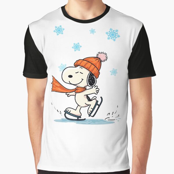 Item preview, Snoopy Ice Skating / Winter Season designed and sold by DarrenAshenOne.
