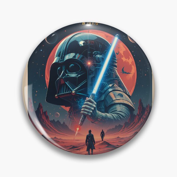 Item preview, Pop Art Star Wars Dark Galactic Art  designed and sold by ART ATTACK ZONE.