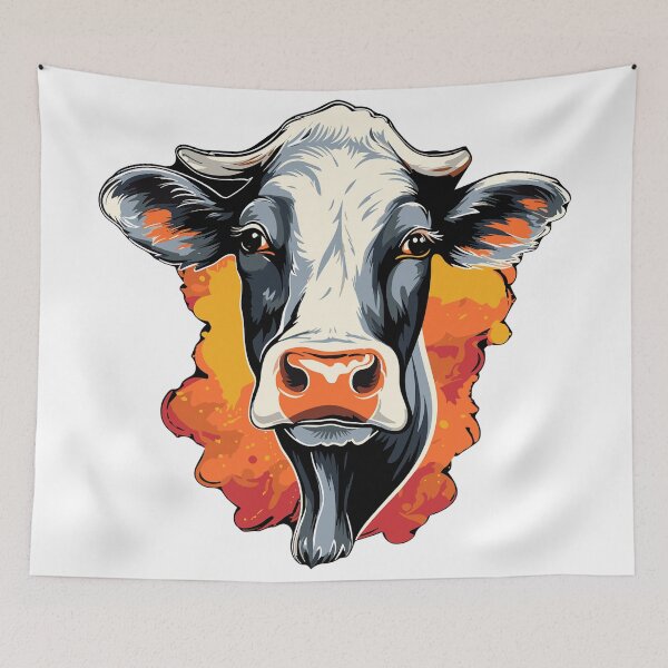 Item preview, Pop Art Holstein Cow Farm Animal designed and sold by countrymouse.