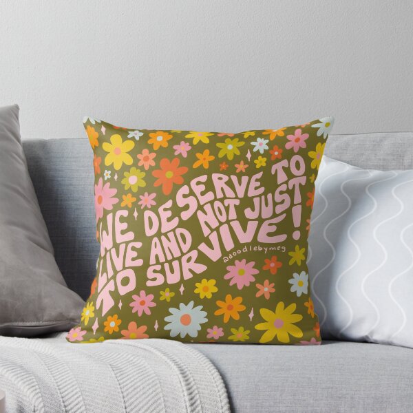 Item preview, We Deserve to Live designed and sold by doodlebymeg.