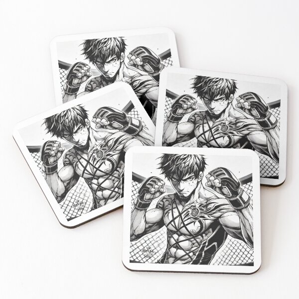 Item preview, Octagon Warrior: Anime Spirit designed and sold by RoyalKnightMMA.