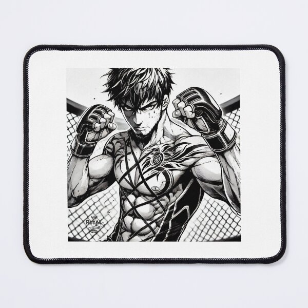 Item preview, Octagon Warrior: Anime Spirit designed and sold by RoyalKnightMMA.