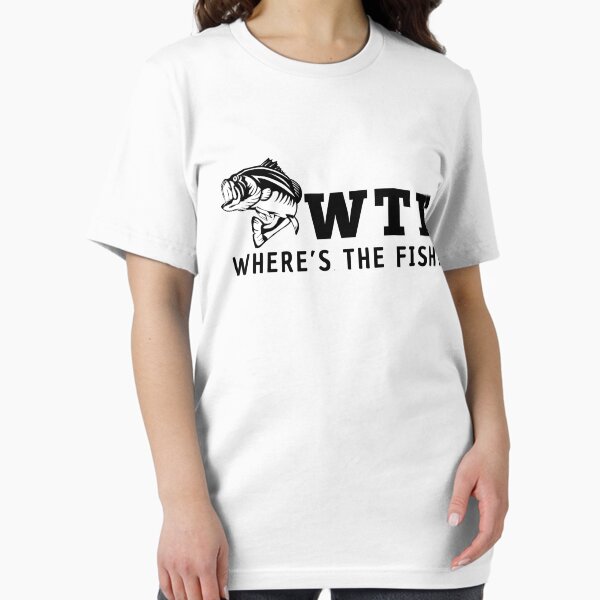 Vista previa del artículo con la obra « WTF ¿Dónde está el pez? Pesca divertida », diseñado y vendido por ZACK ART.