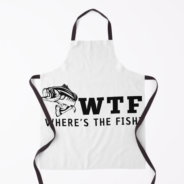 Item preview,  WTF Where's The Fish Funny Fishing  designed and sold by ZACK ART.