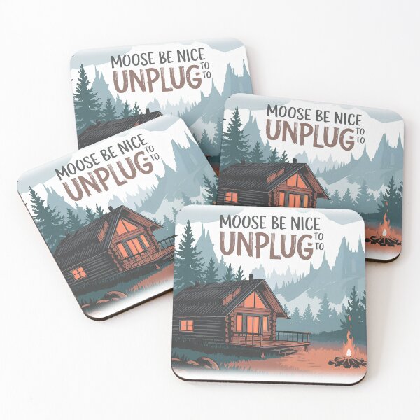 Item preview, Moose be Nice to Unplug 2 designed and sold by GP Store.
