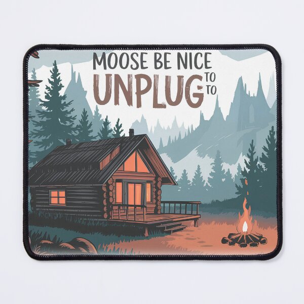Item preview, Moose be Nice to Unplug 2 designed and sold by GP Store.