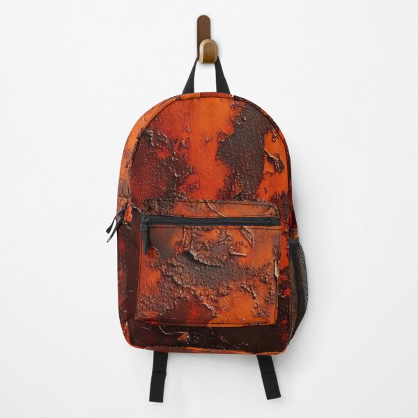 Item preview, Warm rusty texture industrial Gothic Abstract Art dystopian designed and sold by CattlettArt.