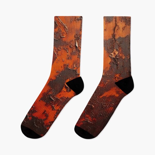 Item preview, Warm rusty texture industrial Gothic Abstract Art dystopian designed and sold by CattlettArt.