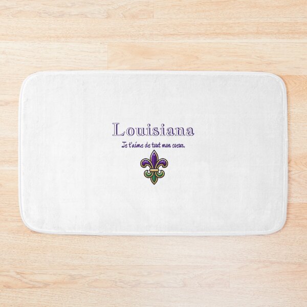 Item preview, Louisiana "I love you with all my heart." (French) designed and sold by MyDarlinDesigns.
