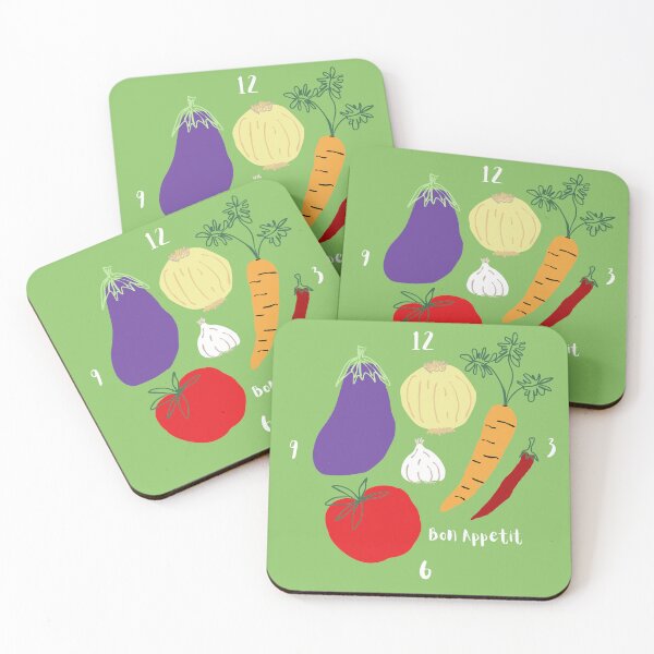 Item preview, Veggie Clock designed and sold by P401Love.
