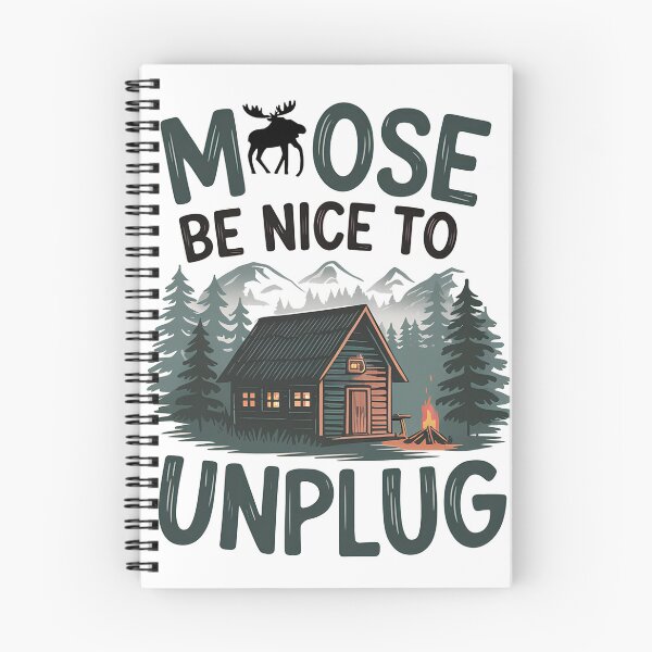 Item preview, Moose be Nice to Unplug 4 designed and sold by GP Store.
