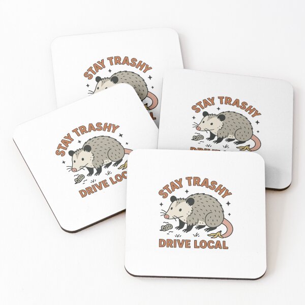 Aperçu de l'œuvre Opossum, restez trash et conduisez local créée et vendue par Epic.