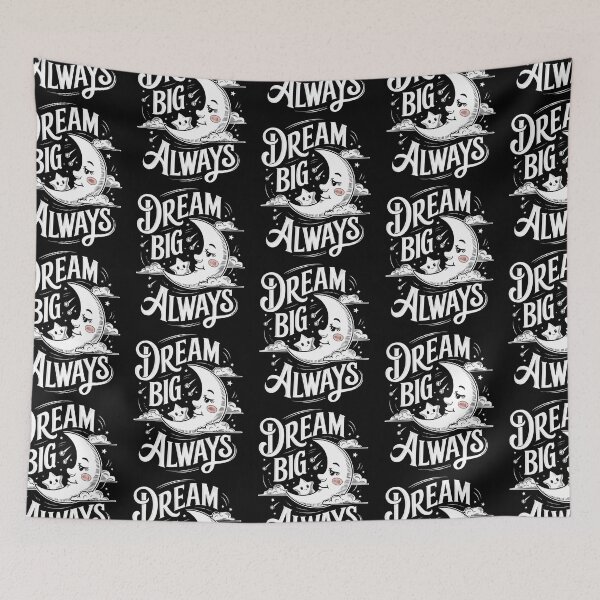 Item preview, Dream Big Always Moon and Stars designed and sold by Taans-Creation.