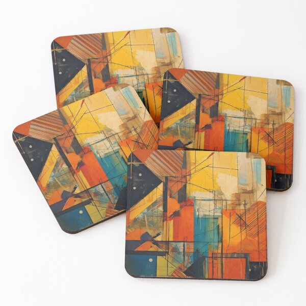 Item preview,  Mid century modern - Vintage abstract texture - Geometric Pattern designed and sold by CattlettArt.