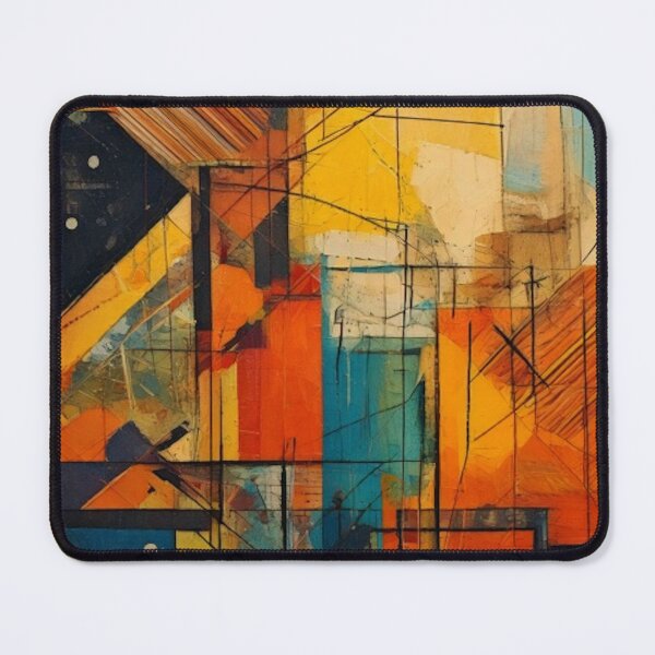 Item preview,  Mid century modern - Vintage abstract texture - Geometric Pattern designed and sold by CattlettArt.
