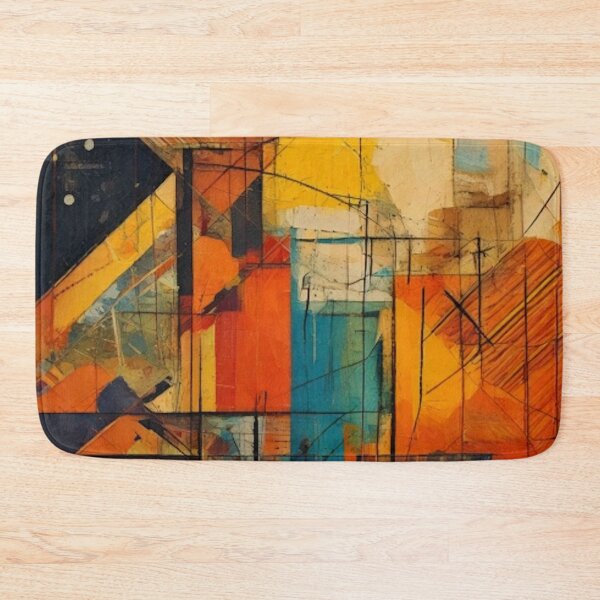 Item preview,  Mid century modern - Vintage abstract texture - Geometric Pattern designed and sold by CattlettArt.