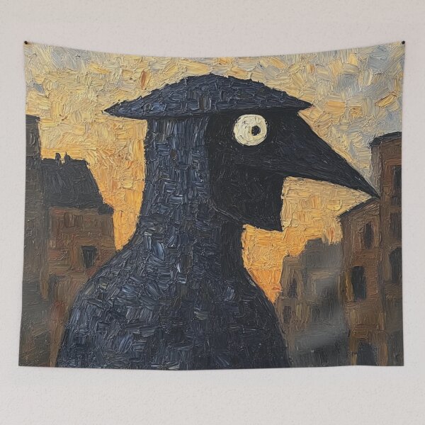 Item preview, God of plague | Post-impressionist painting style designed and sold by ComicsFactory.
