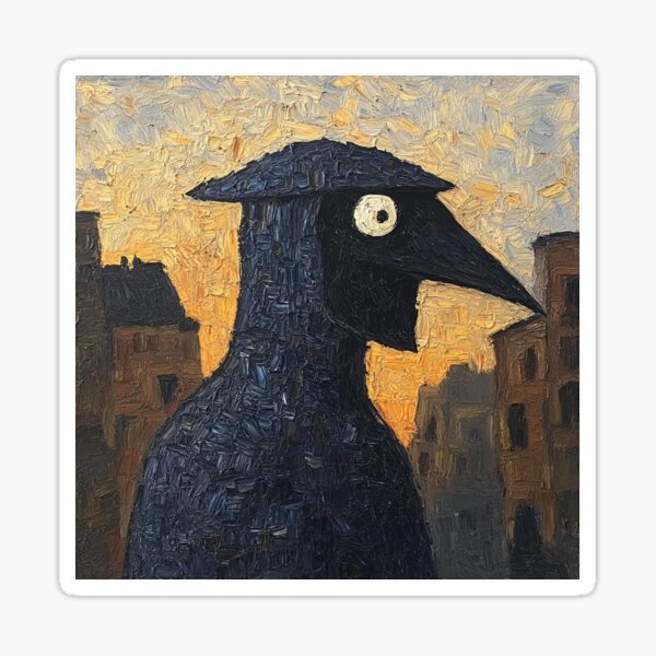 Item preview, God of plague | Post-impressionist painting style designed and sold by ComicsFactory.