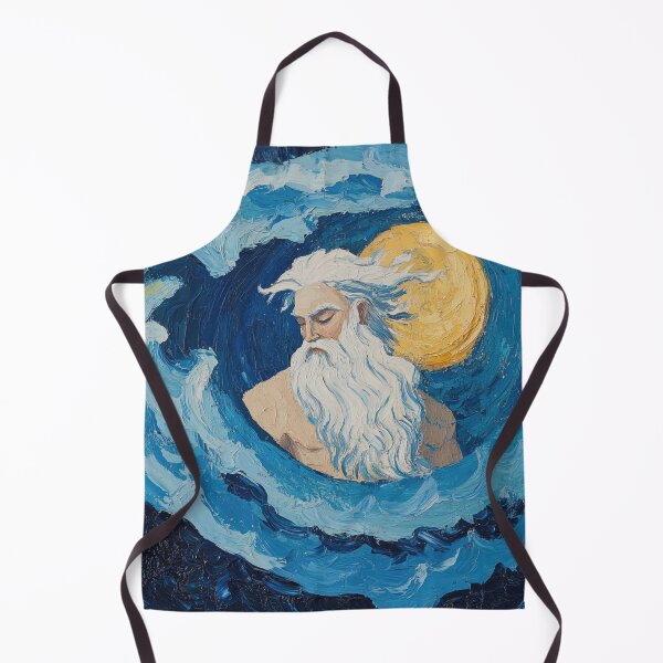 Item preview, God of sea | Post-impressionist painting style designed and sold by ComicsFactory.