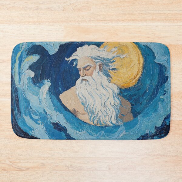 Item preview, God of sea | Post-impressionist painting style designed and sold by ComicsFactory.