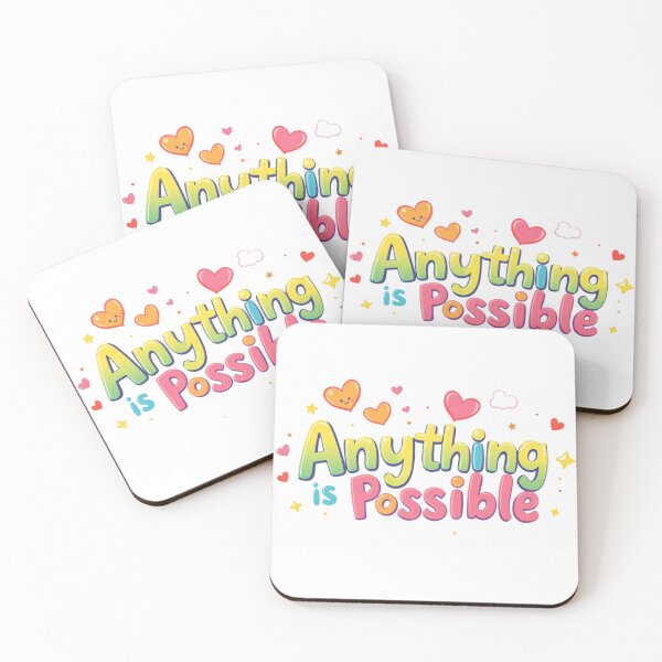 Item preview, Anything is Possible | Inspirational Kids T-shirt and Sticker Design designed and sold by ZENTIO.