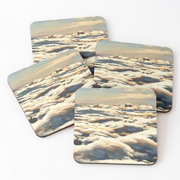 Item preview, Mountain Cloud Tops (Impressionist) designed and sold by flyscenicair.