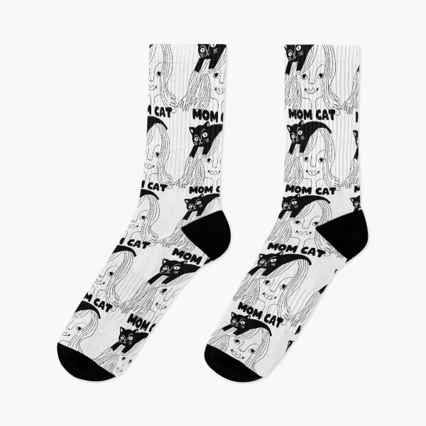 Artikelvorschau, Mama, Mutter, Oma. Lustige schwarze Katze, Designergeschenke zum Überraschen für kreative katzenliebende Frauen. entworfen und verkauft von YaninaArcoiris.