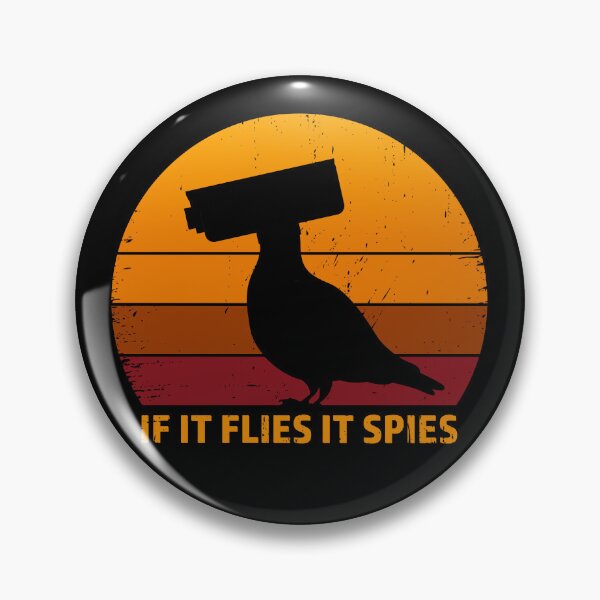 Item preview, If It Flies It Spies T-Shirt designed and sold by morchy.