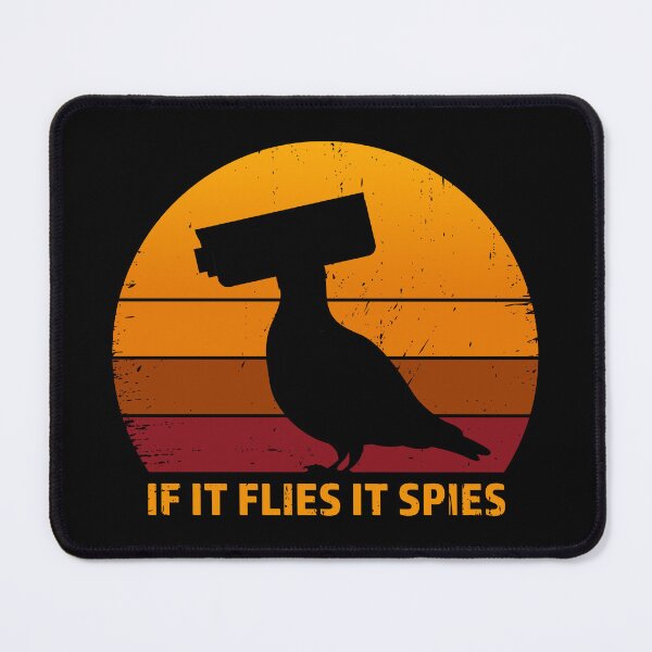 Item preview, If It Flies It Spies T-Shirt designed and sold by morchy.