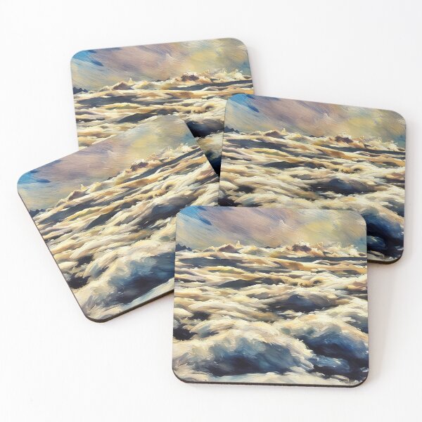 Item preview, Mountain Cloud Tops (Pastel) designed and sold by flyscenicair.