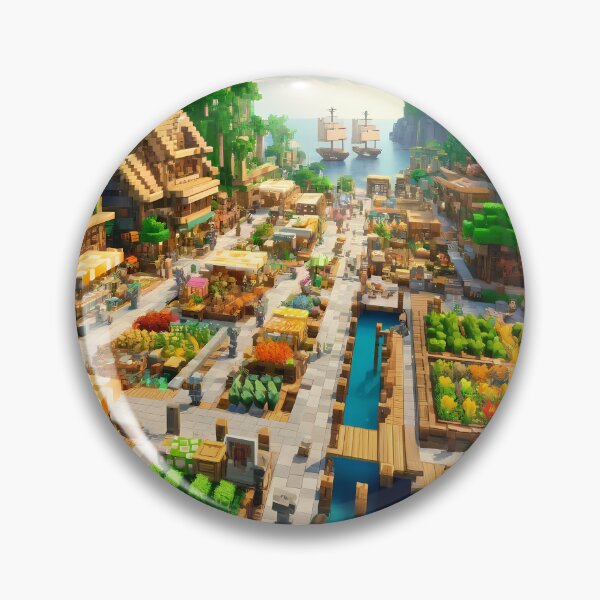 Item preview, tropical minecraft marketplace designed and sold by Psychacharm.