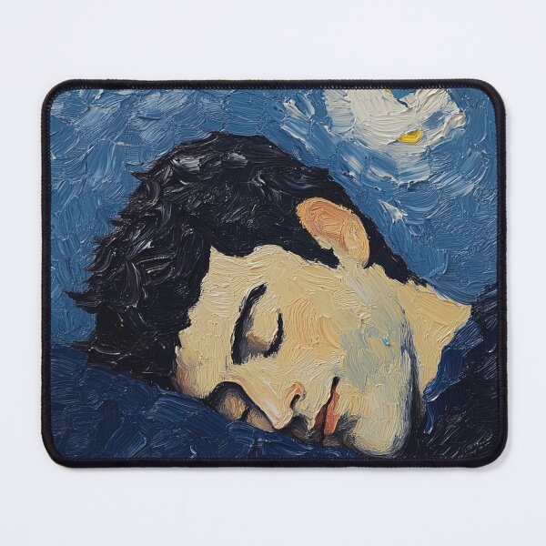 Item preview, God of sleep | Post-impressionist painting style designed and sold by ComicsFactory.