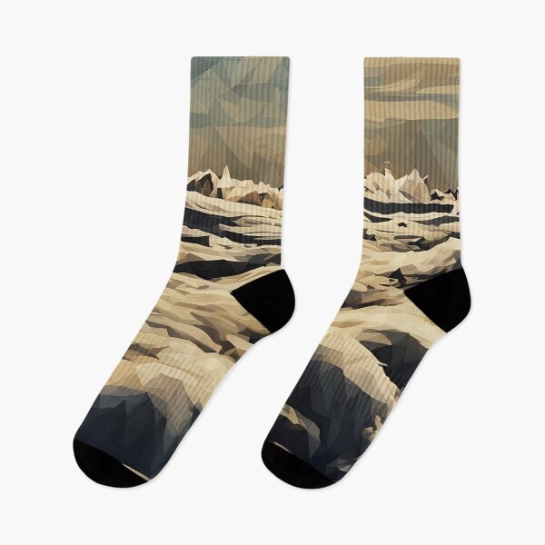 Item preview, Mountain Cloud Tops (Poly Art) designed and sold by flyscenicair.