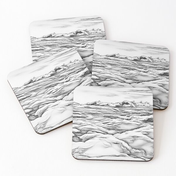 Item preview, Mountain Cloud Tops (Sketch) designed and sold by flyscenicair.