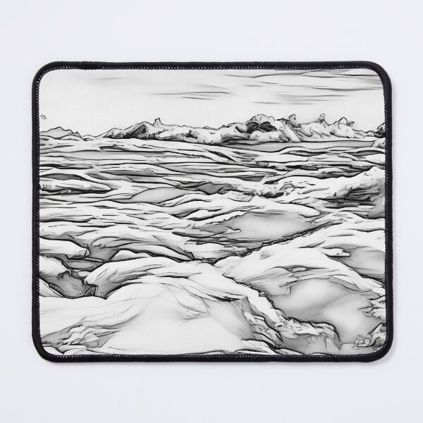 Item preview, Mountain Cloud Tops (Sketch) designed and sold by flyscenicair.
