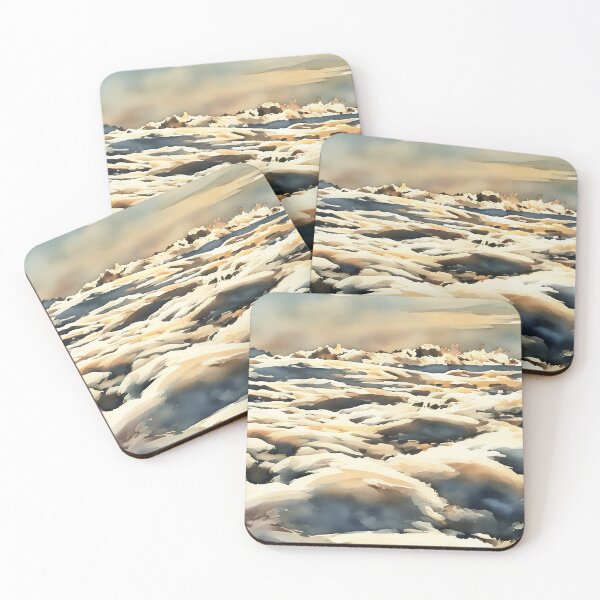 Item preview, Mountain Cloud Tops (Watercolor) designed and sold by flyscenicair.