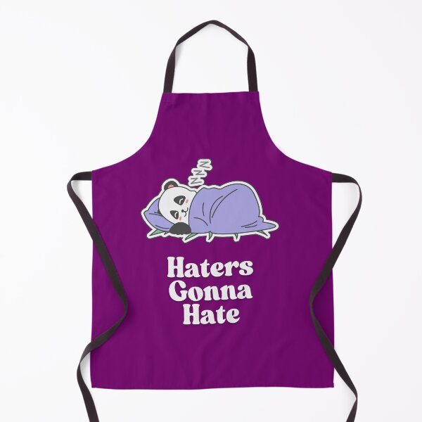 Item preview, Haters Gonna Hate Cute Sleeping Panda Sticker - Funny Chill Design designed and sold by Basma Store.