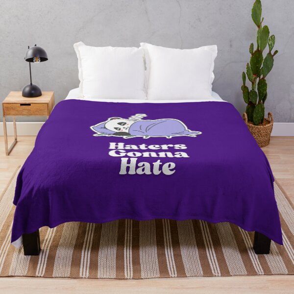 Item preview, Haters Gonna Hate Cute Sleeping Panda Sticker - Funny Chill Design designed and sold by Basma Store.