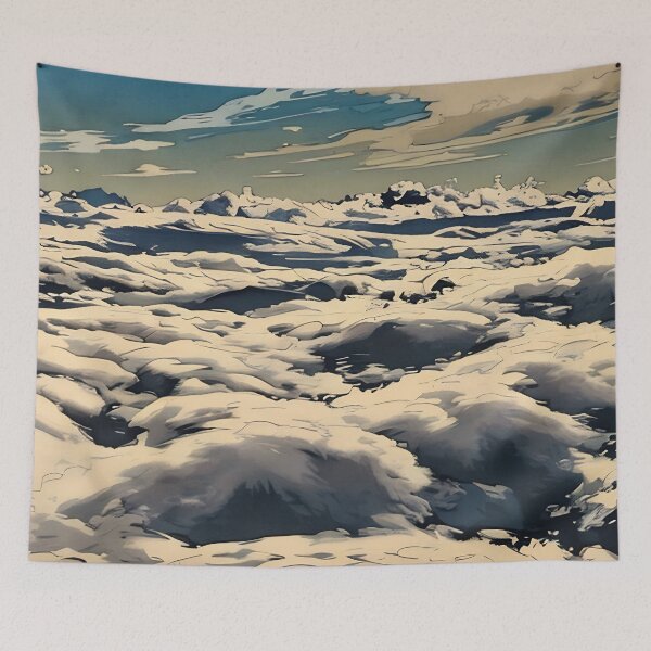 Item preview, Mountain Cloud Tops (Graphic) designed and sold by flyscenicair.