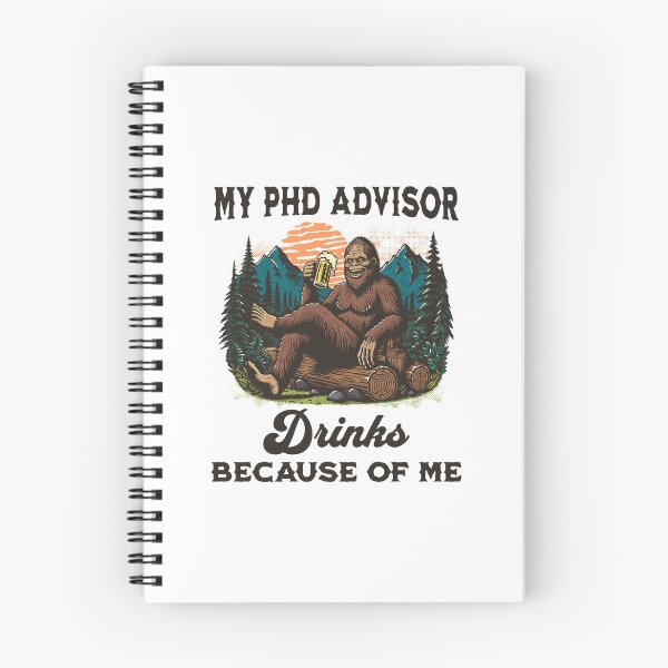 Item preview, My PhD Advisor Drinks Because Of Me | Funny Dissertation | Preliminary Exam | Qualifying Exam | Dissertation Humor | Funny Grad Student | Funny PhD Thesis | Comprehensive Exam designed and sold by jadedscientist.
