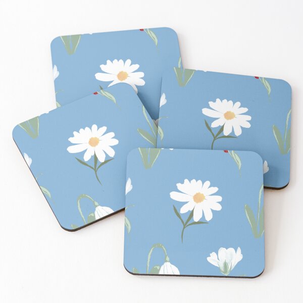 Item preview, Seamless botanical pattern with camomiles designed and sold by Ammi77.