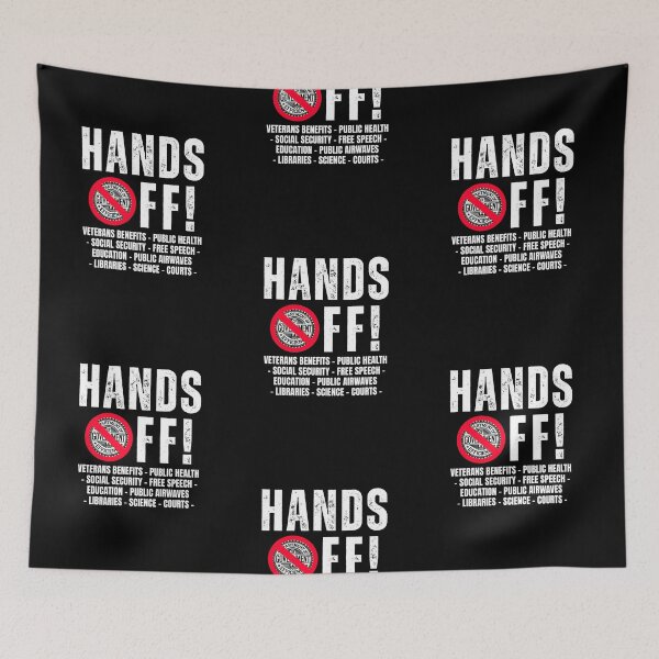 Item preview, Hands Off designed and sold by LewpyG.