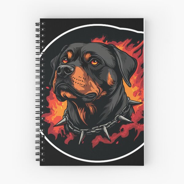 Item preview, Fire Rottweiler designed and sold by SquishyKitkat.