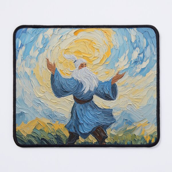 Item preview, God of wind | Post-impressionist painting style designed and sold by ComicsFactory.
