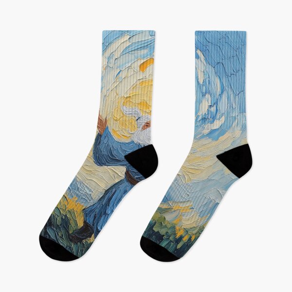 Item preview, God of wind | Post-impressionist painting style designed and sold by ComicsFactory.